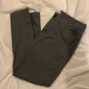 Grey J. Crew Frankie chino